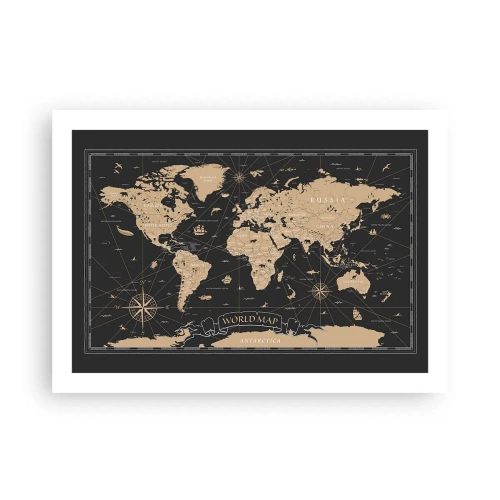 Poster - Limitele lumii mele - 70x50 cm