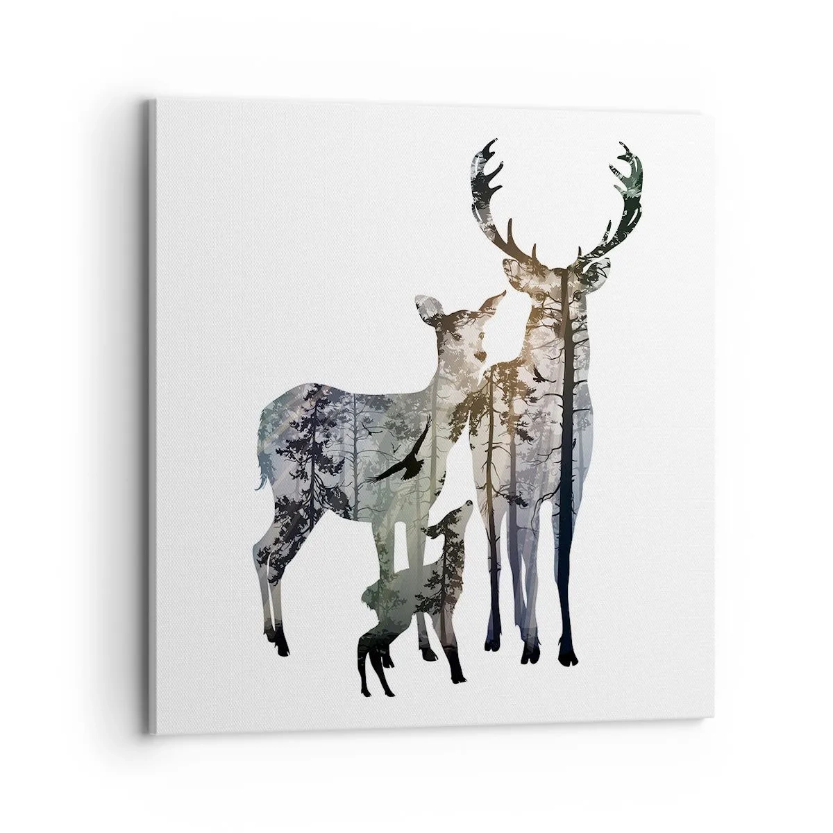 Tablou pe pânză - Fotografie de familie - 70x70 cm