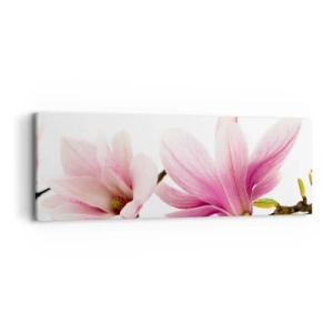 Tablou pe pânză - Delicate ca o adiere de primăvară - 90x30 cm