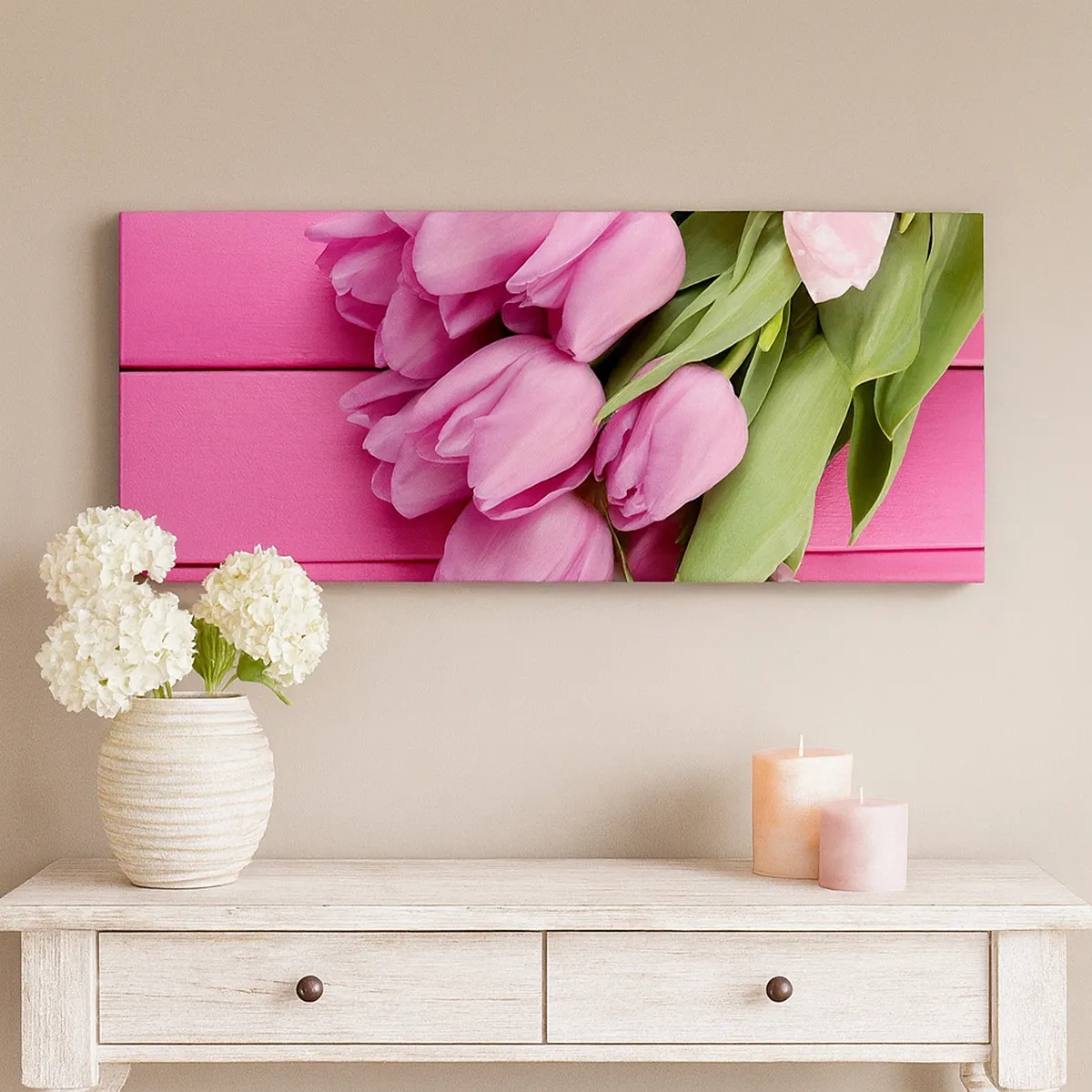 Tablou pe pânză - Doar pentru tine - 30x30 cm