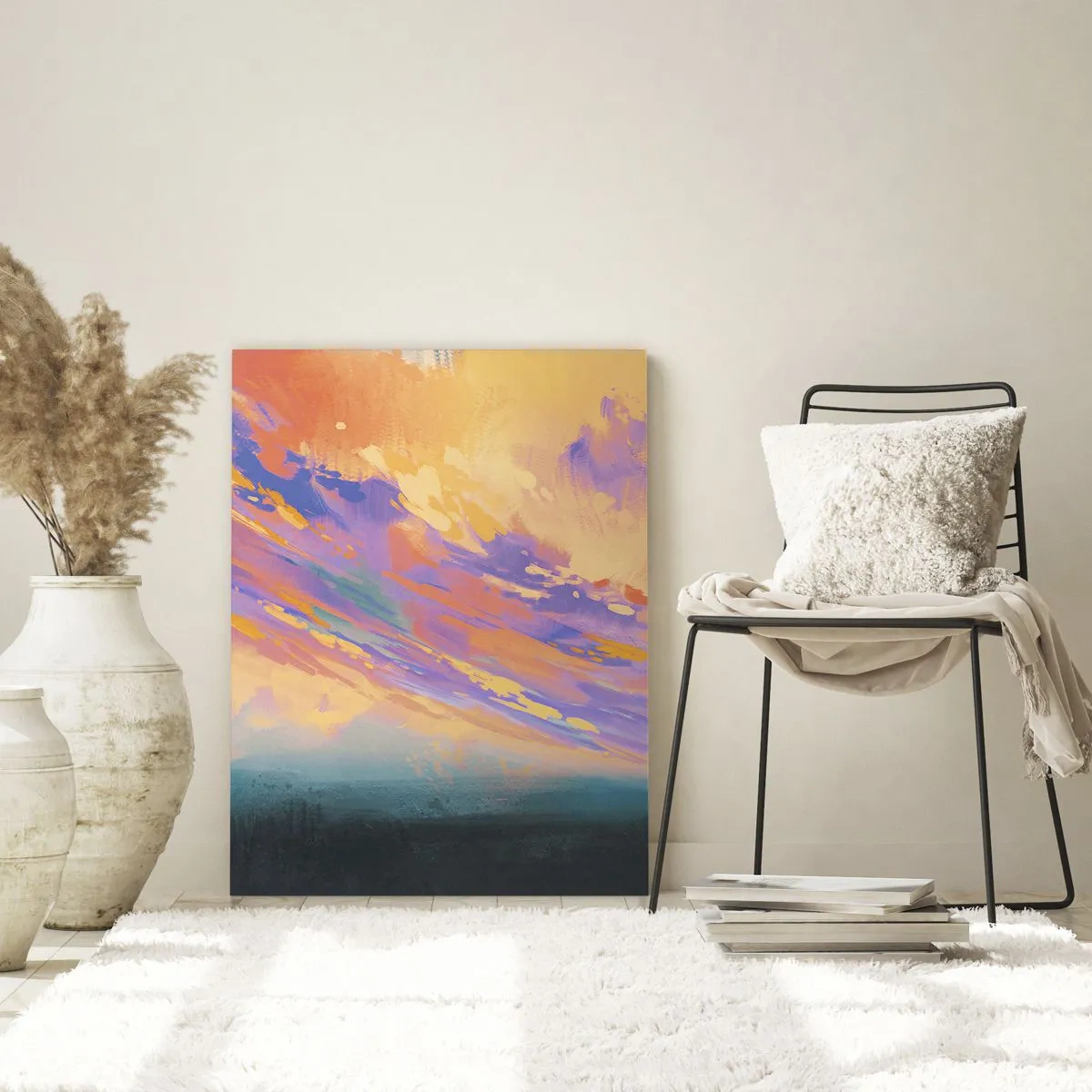 Tablou pe sticlă - Puterea de atracție - 80x120 cm