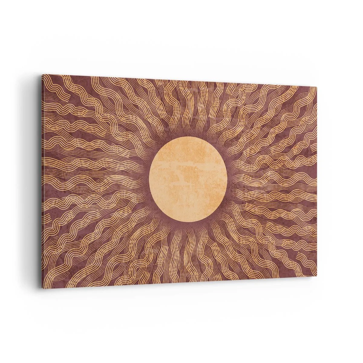 Tablou pe pânză - Icoana soarelui - 120x80 cm