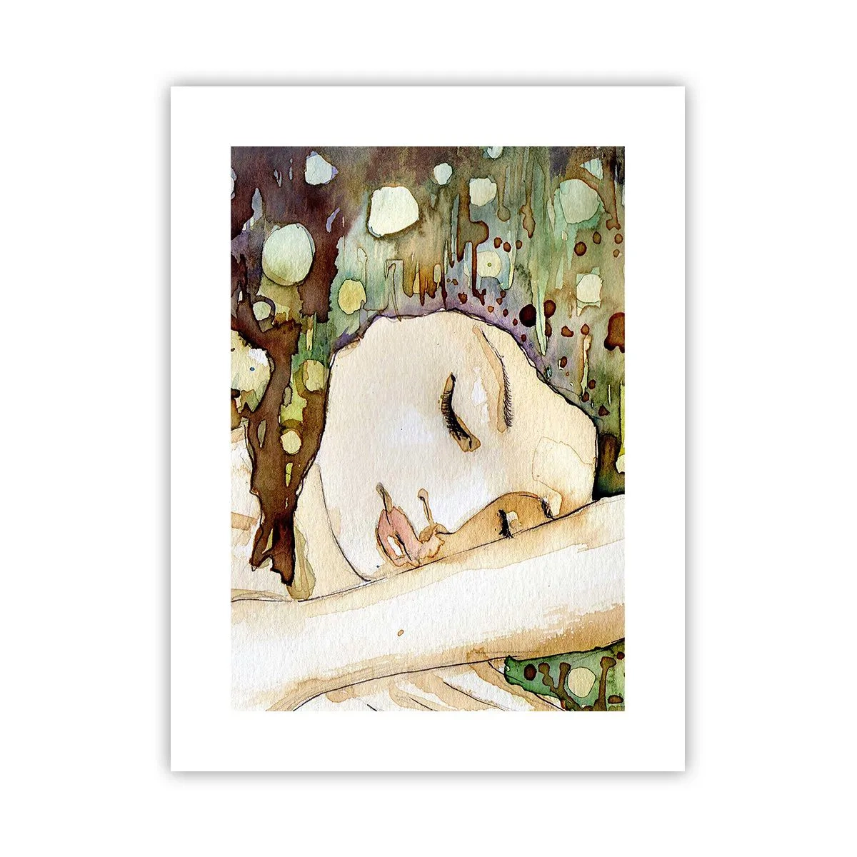 Poster - Visul violet smarald - 30x40 cm
