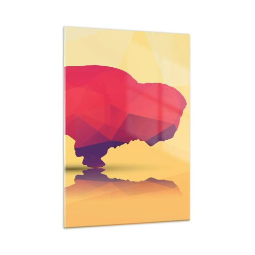 Tablou pe sticlă - Puterea amarantului de zimbru - 50x70 cm