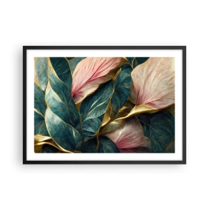Poster în ramă neagră - Eleganța naturală și stil - 70x50 cm