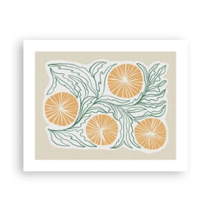 Poster - Etnic cu o notă de abstracție - 50x40 cm