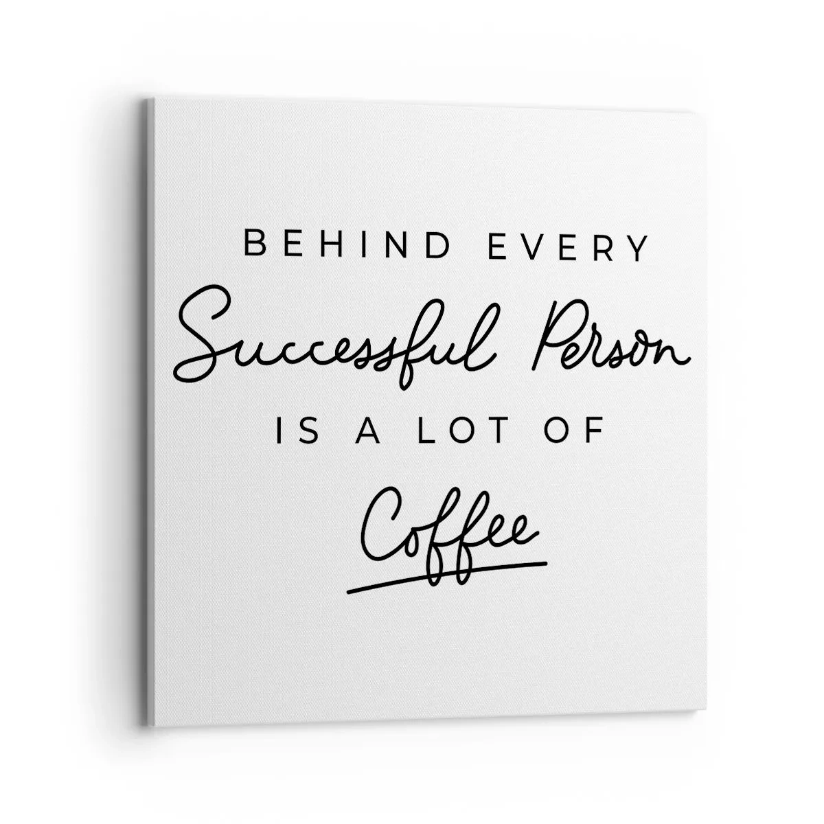 Tablou pe pânză - Secretul succesului - 70x70 cm