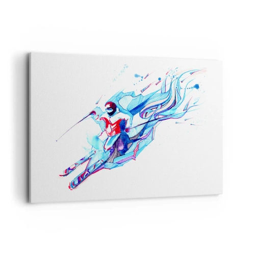 Tablou pe pânză - Graba nebună după bucurie - 100x70 cm