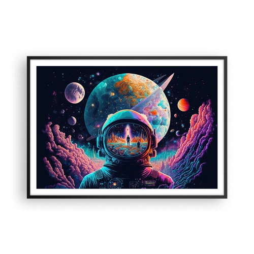 Poster în ramă neagră - Visul nevisat al filozofiilor - 100x70 cm