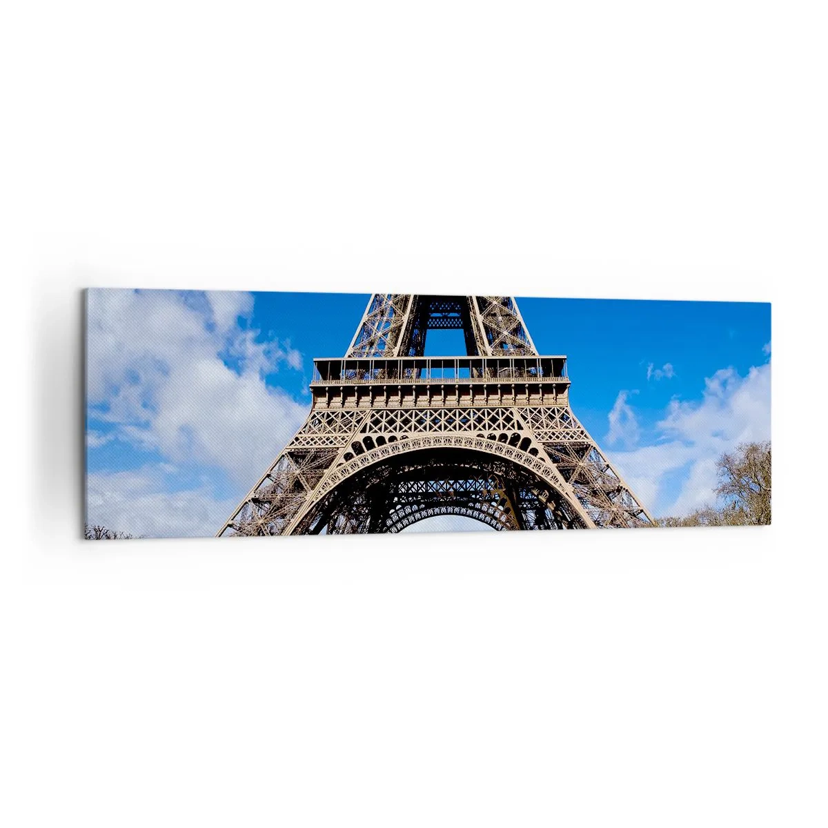 Tablou pe pânză - Întregul Paris la picioarele ei - 160x50 cm