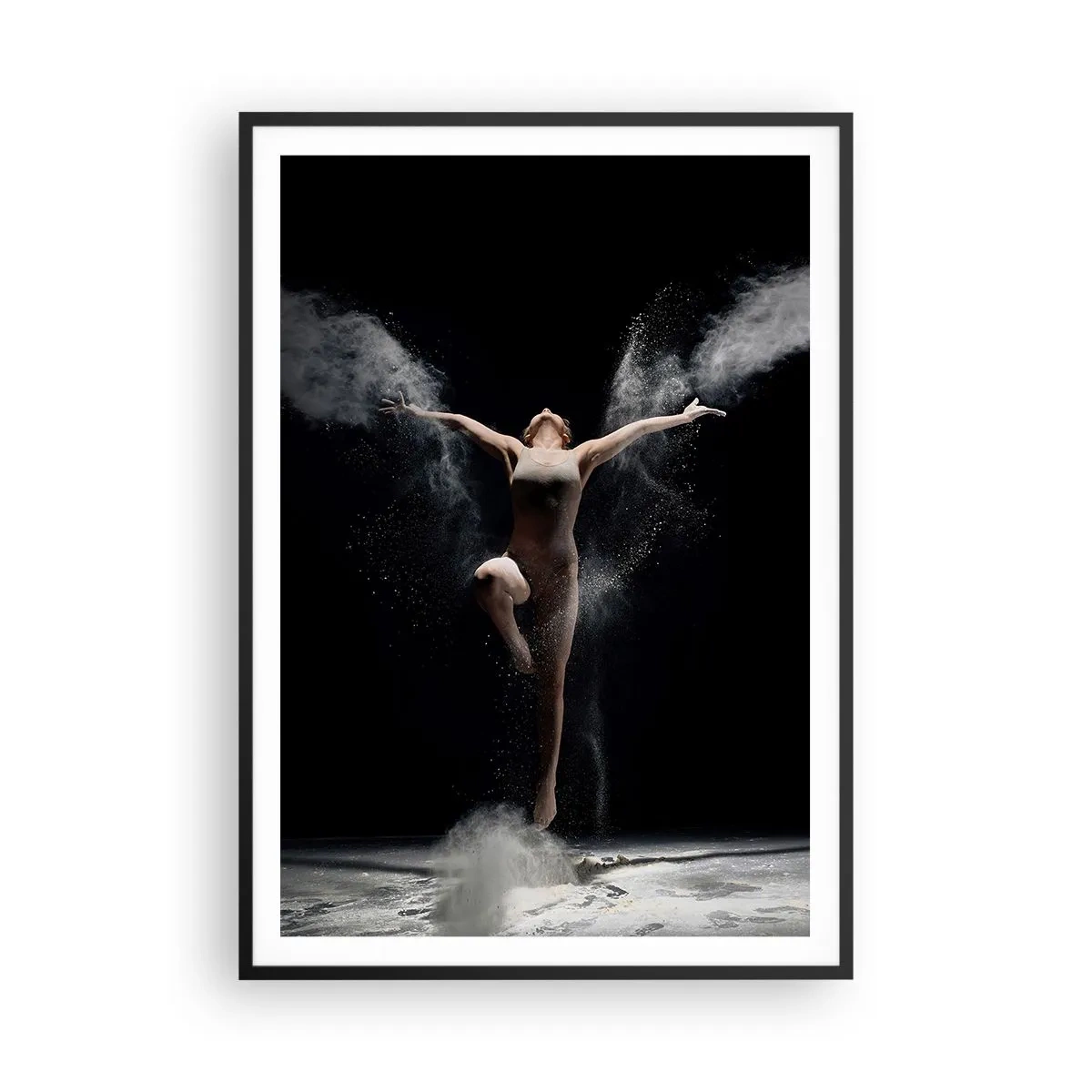 Poster în ramă neagră - Elfii există - 70x100 cm