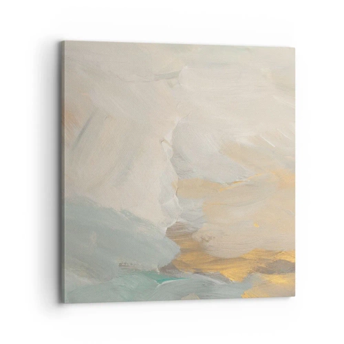 Tablou pe pânză - Abstracție - lumea blândeții - 70x70 cm