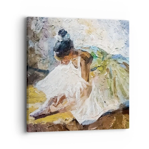 Tablou pe pânză - Dintr-un tablou de Degas - 40x40 cm