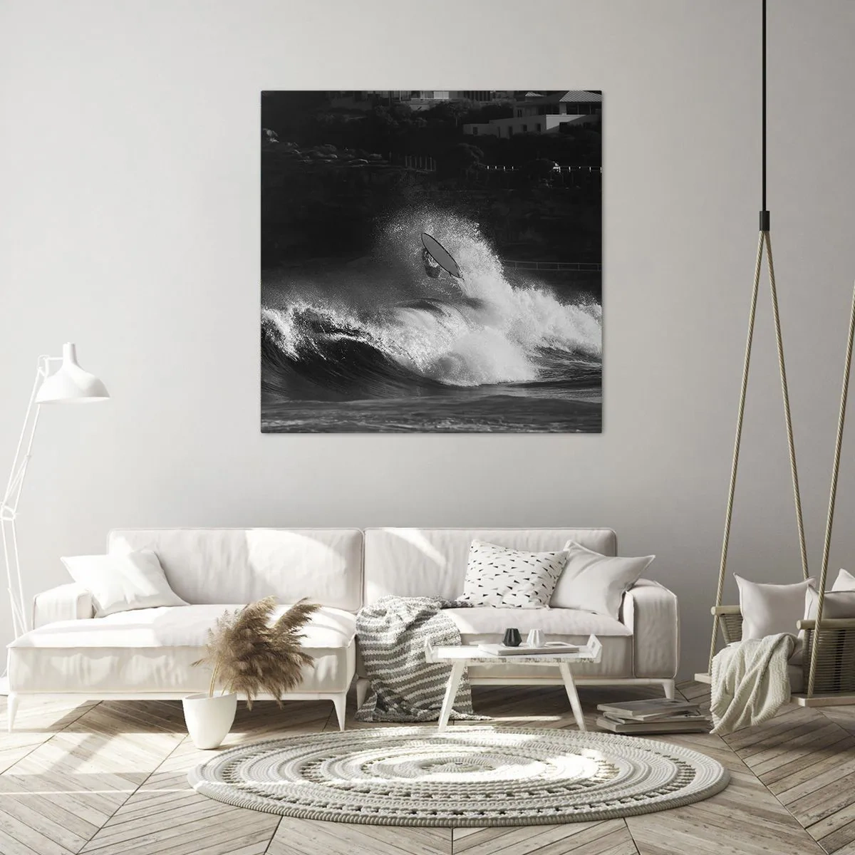 Tablou pe pânză - Provocare acceptată! - 70x70 cm