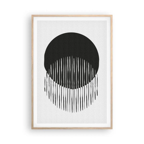 Poster în ramă de stejar deschis - Alter ego-ul său - 70x100 cm