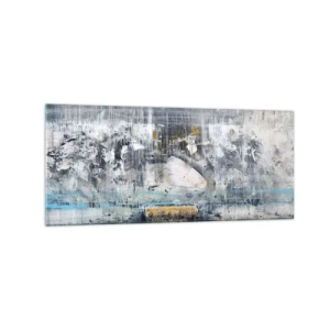 Tablou pe sticlă - Ca pe gheață, ca pe asfalt - 120x50 cm