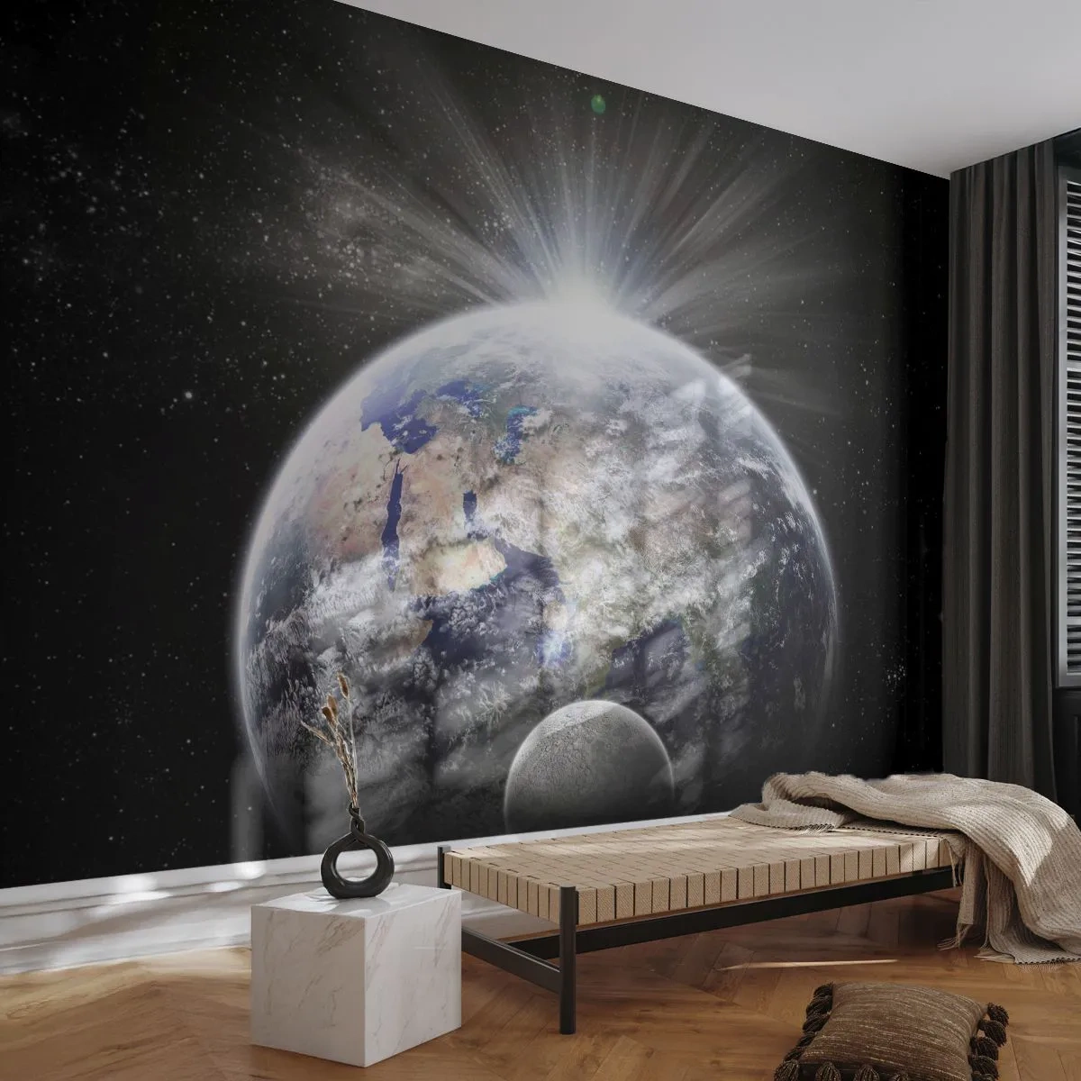 Tapet Standard Eco - În plină strălucire - Astronomie, Cosmos, Galaxie - 200x140 cm