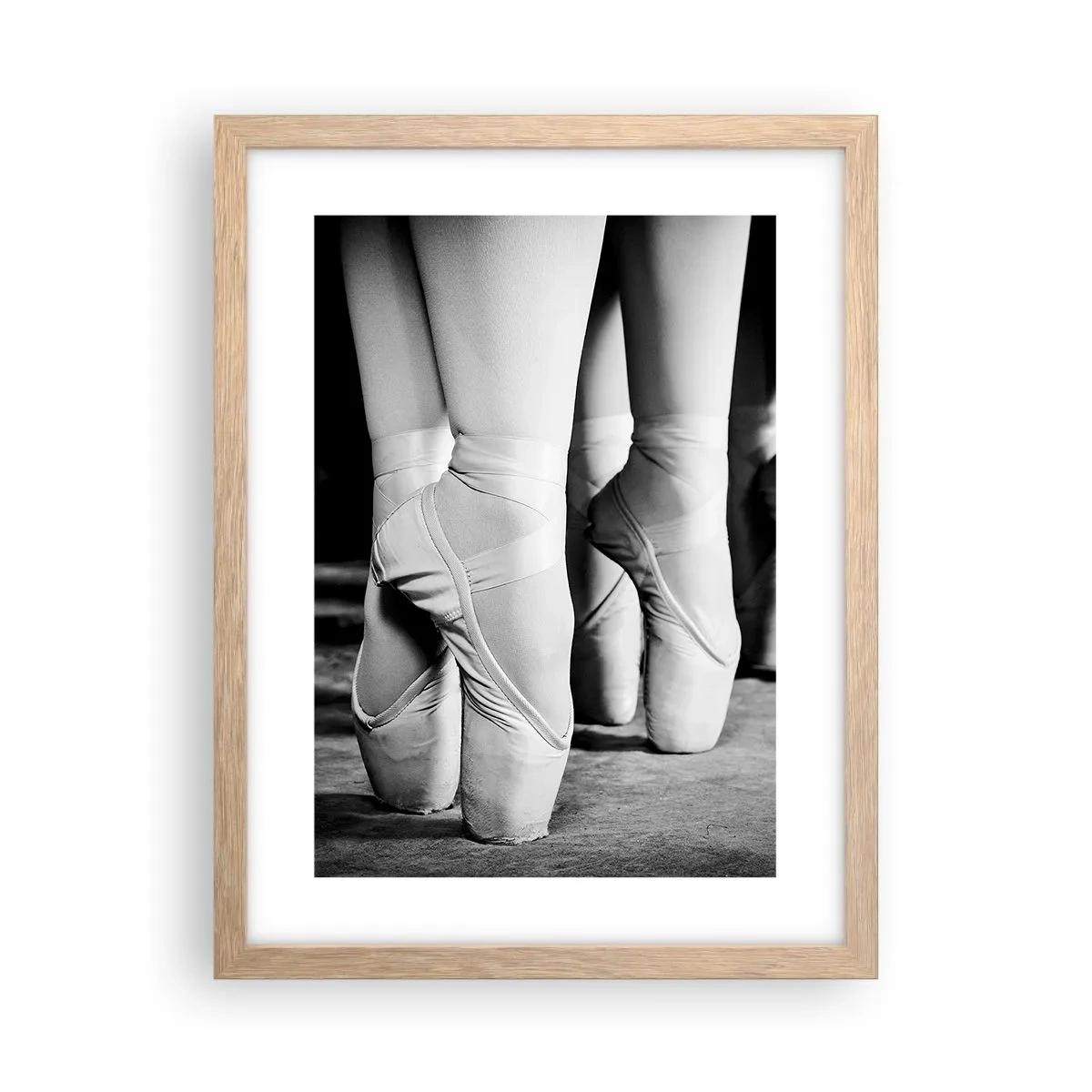 Poster în ramă de stejar deschis - Împreună, elegant - 30x40 cm