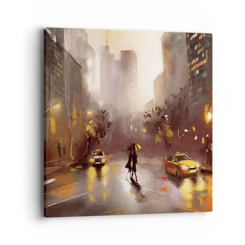 Tablou pe pânză - În luminile New York-ului - 40x40 cm