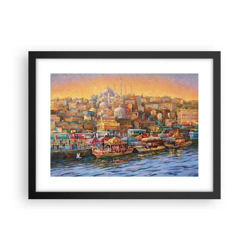 Poster în ramă neagră - O poveste din Istanbul - 40x30 cm