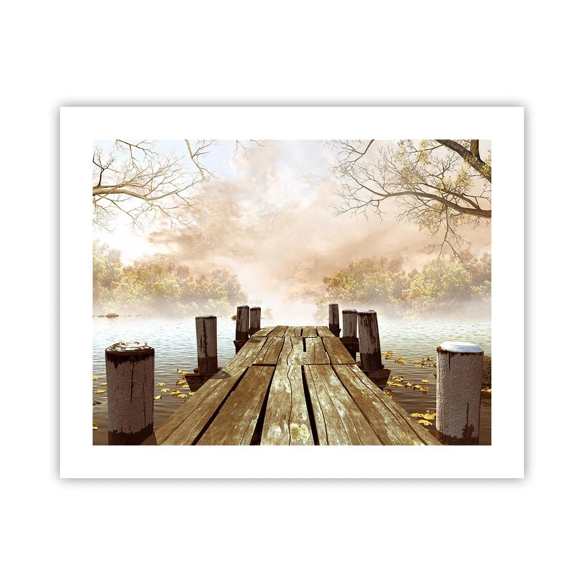 Poster - Tristețea blândă a toamnei - 50x40 cm