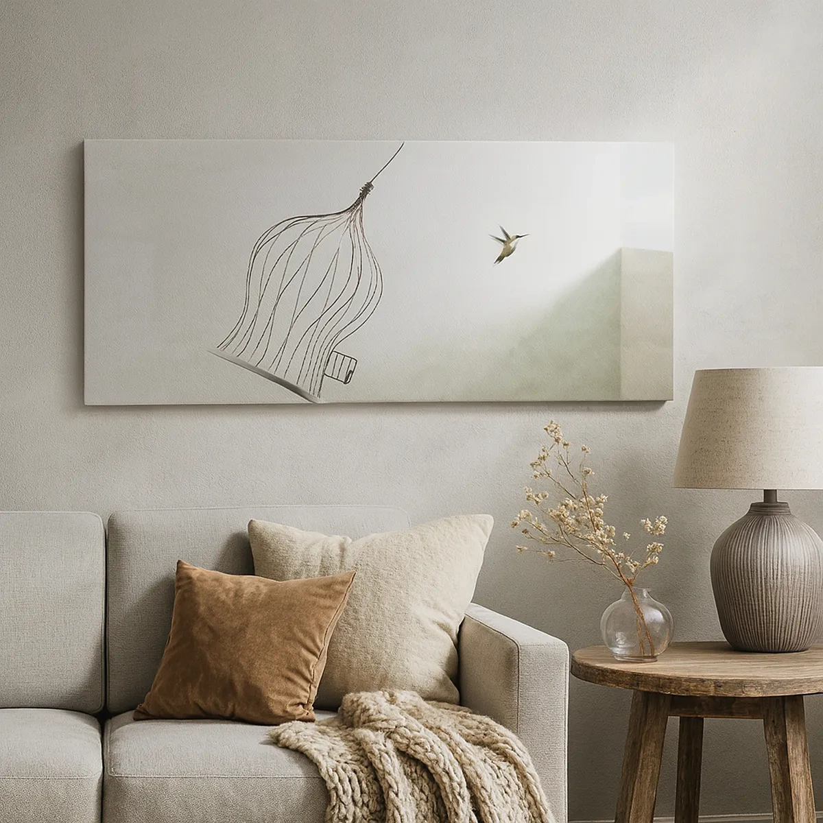 Tablou pe pânză - Eliberat - 30x30 cm