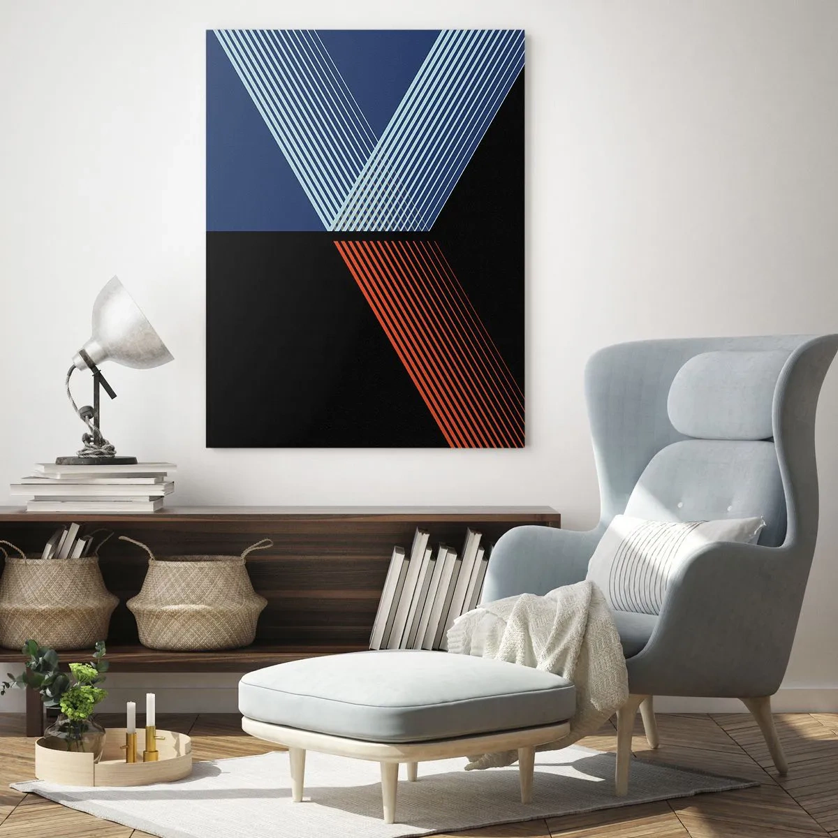 Tablou pe sticlă - O poveste simplă - 80x120 cm