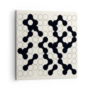 Tablou pe pânză - Joc chinezesc - o variație - 50x50 cm