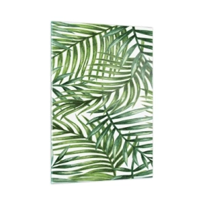 Tablou pe sticlă - Sub bolta verde - 50x70 cm