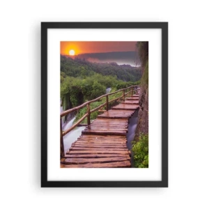 Poster în ramă neagră - Frumusețe de necrezut - 30x40 cm