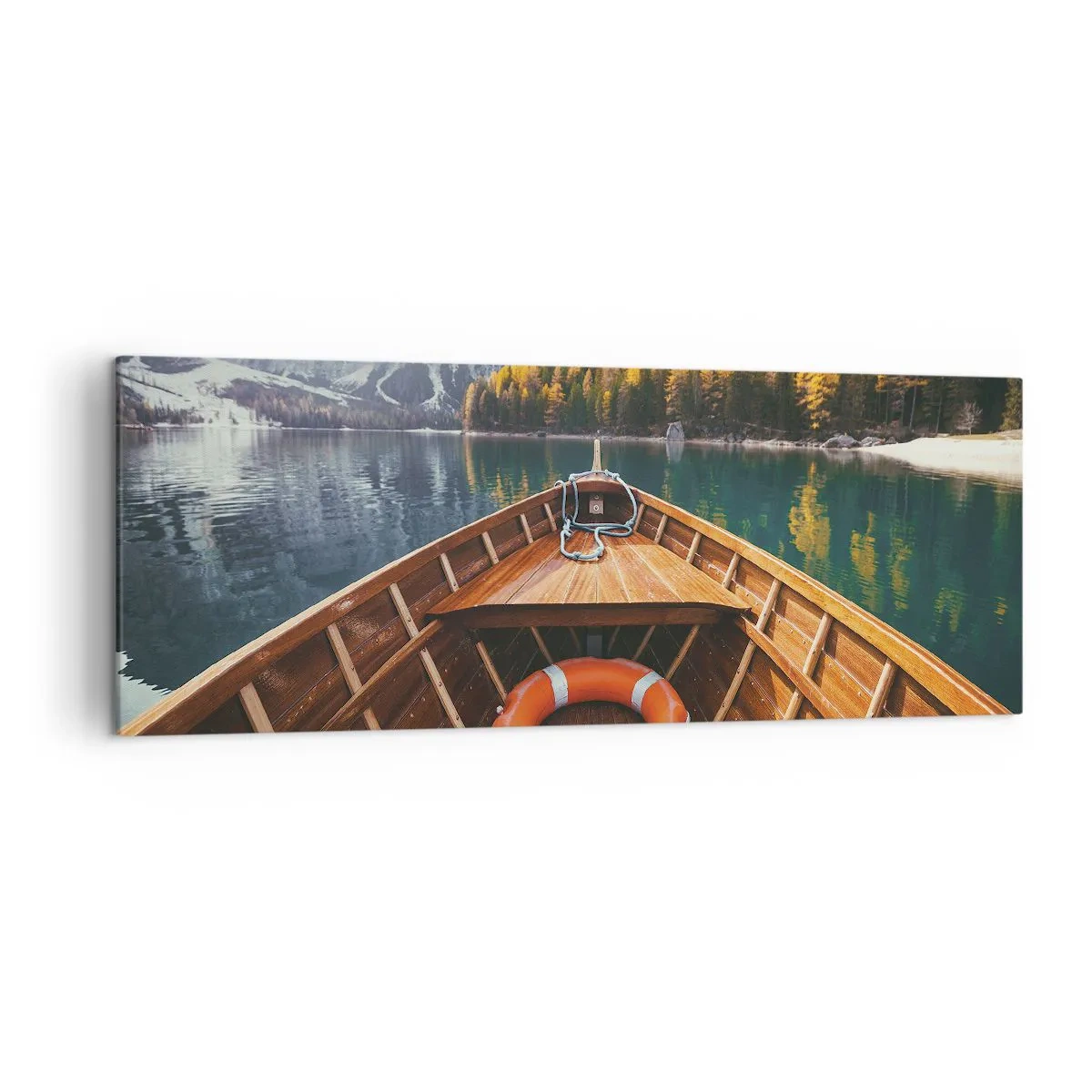 Tablou pe pânză - Excursie pe munte - 140x50 cm