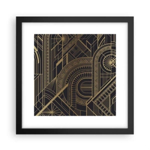 Poster în ramă neagră - Concepte, idei, planuri - 30x30 cm