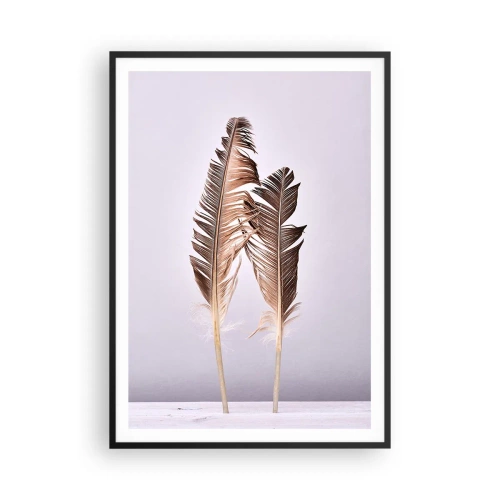 Poster în ramă neagră - Împotriva neantului - 70x100 cm