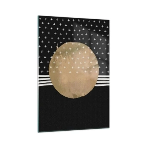 Tablou pe sticlă - Compoziție: steagul galactic - 70x100 cm