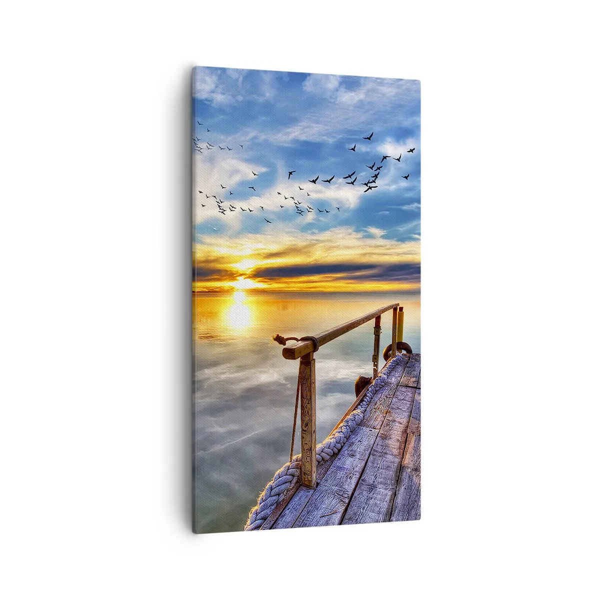 Tablou pe pânză - Vântul se odihnește - 55x100 cm