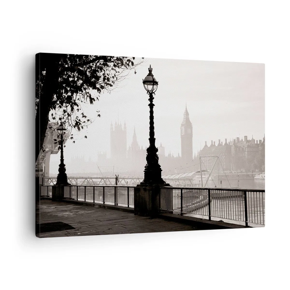 Tablou pe pânză - Londra de dimineața - 70x50 cm