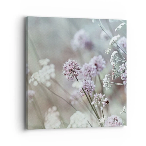 Tablou pe pânză - Ierburi dulci filigranate - 30x30 cm
