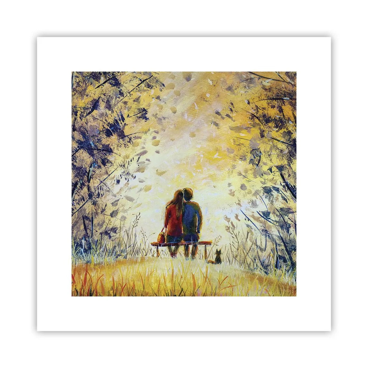 Poster - Un moment magic - 30x30 cm