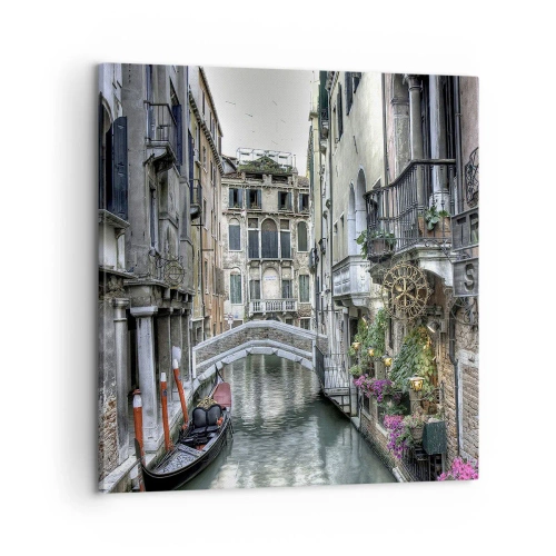 Tablou pe pânză - Timp de secole în reverie tăcută - 60x60 cm