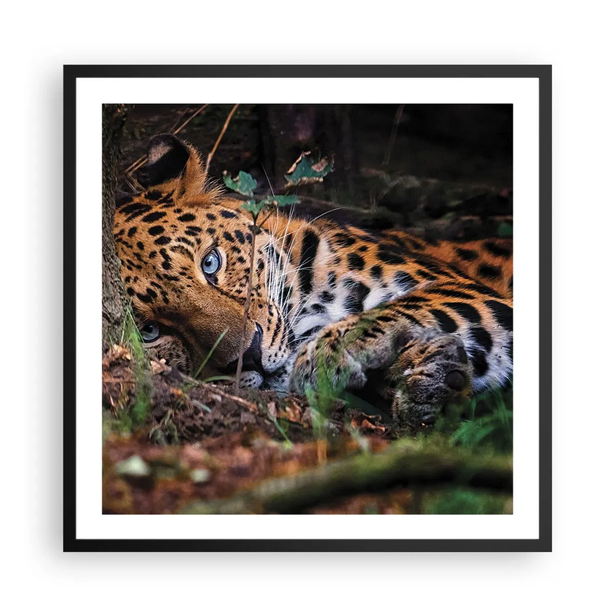 Poster în ramă neagră - Să ai încredere în mine - 60x60 cm