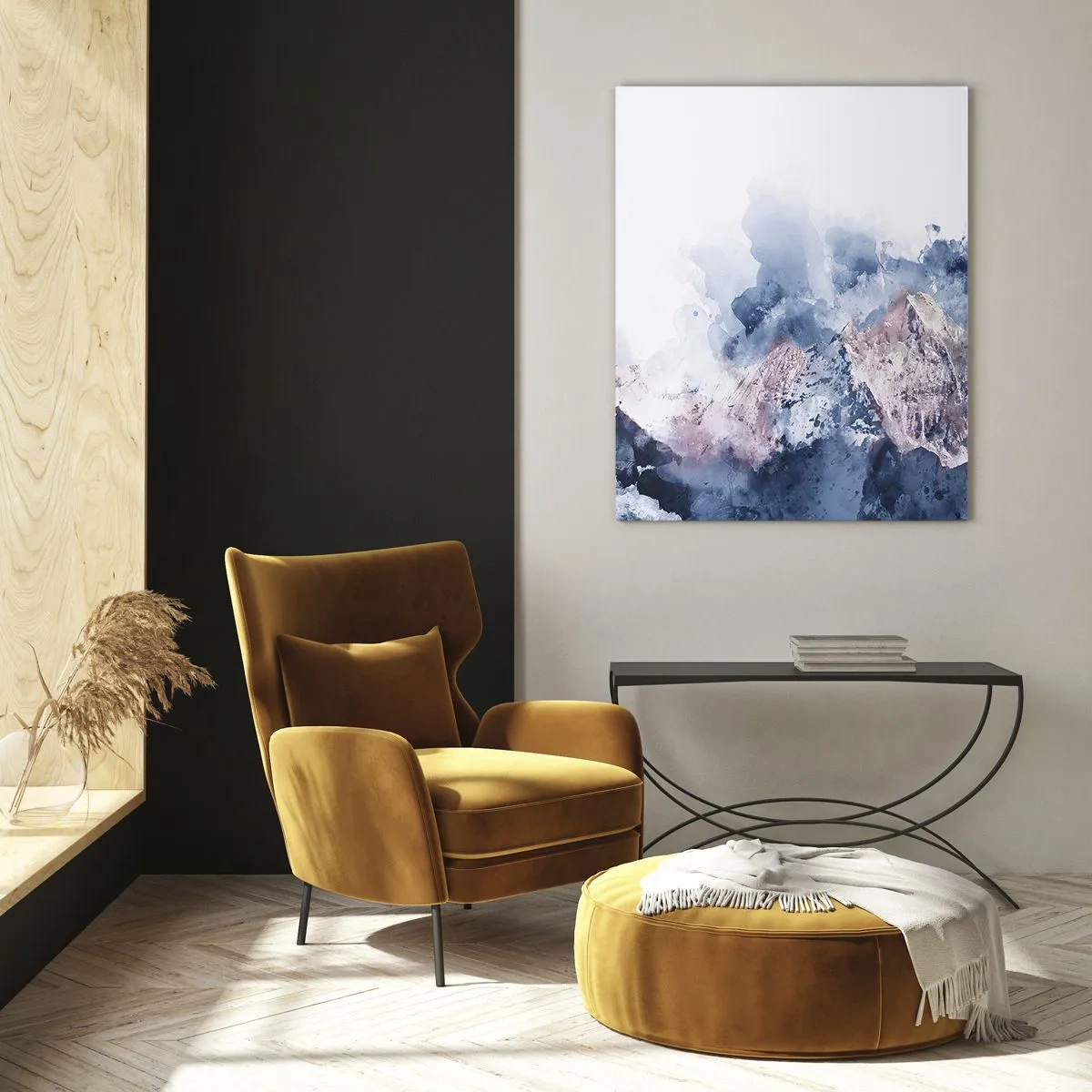 Tablou pe sticlă - Acestea sunt vârfurile! - 50x70 cm