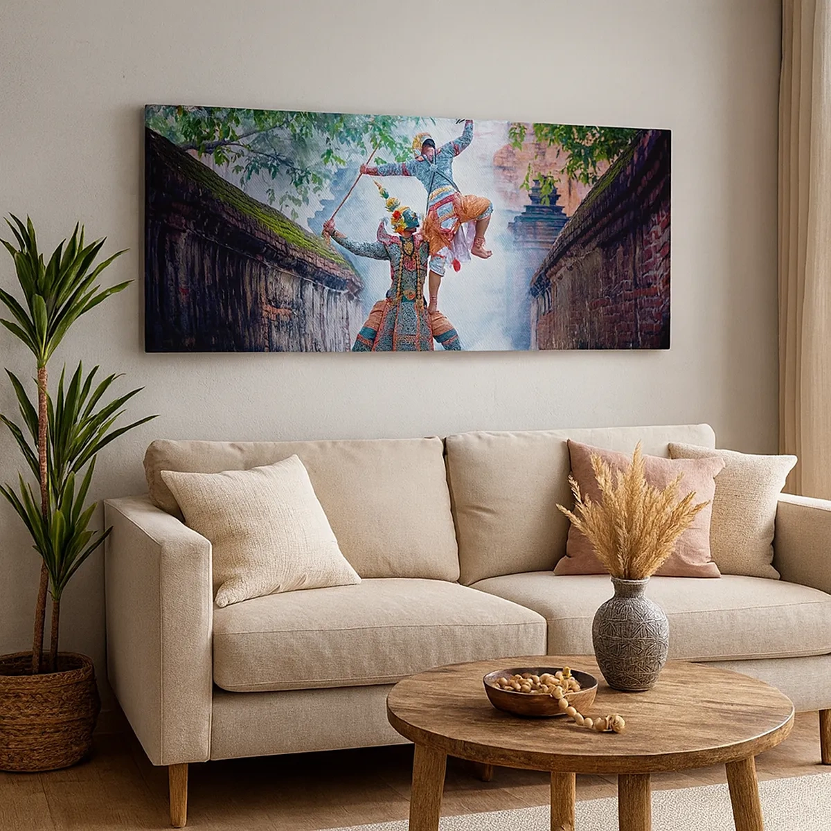 Tablou pe pânză - Un dans de o frumusețe mortală - 30x30 cm