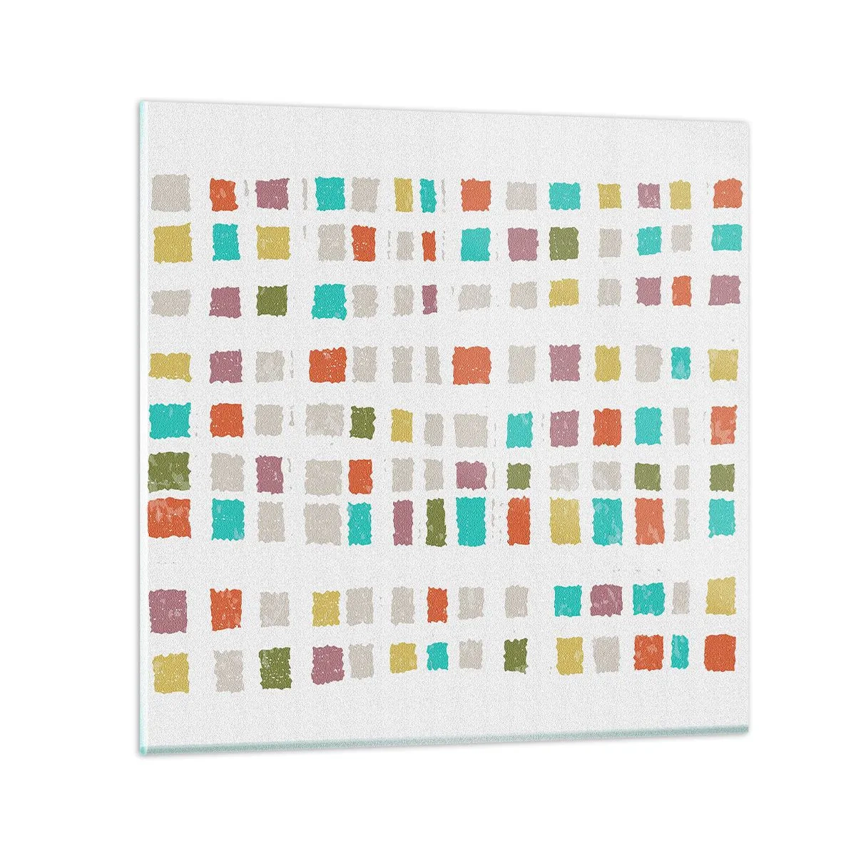 Tablou pe sticlă - Joc necunoscut - 70x70 cm