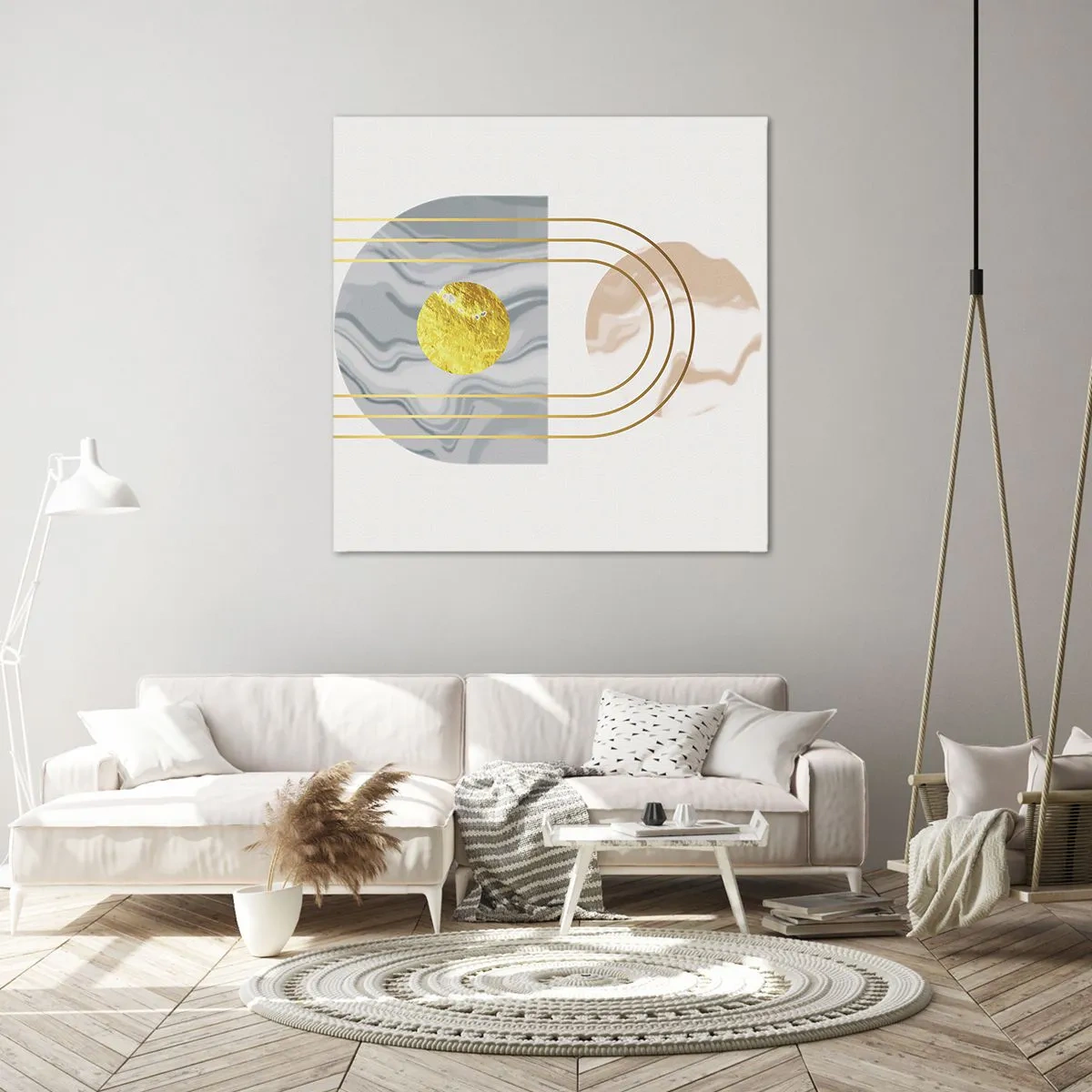 Tablou pe pânză - Lumină și strălucire - 40x40 cm