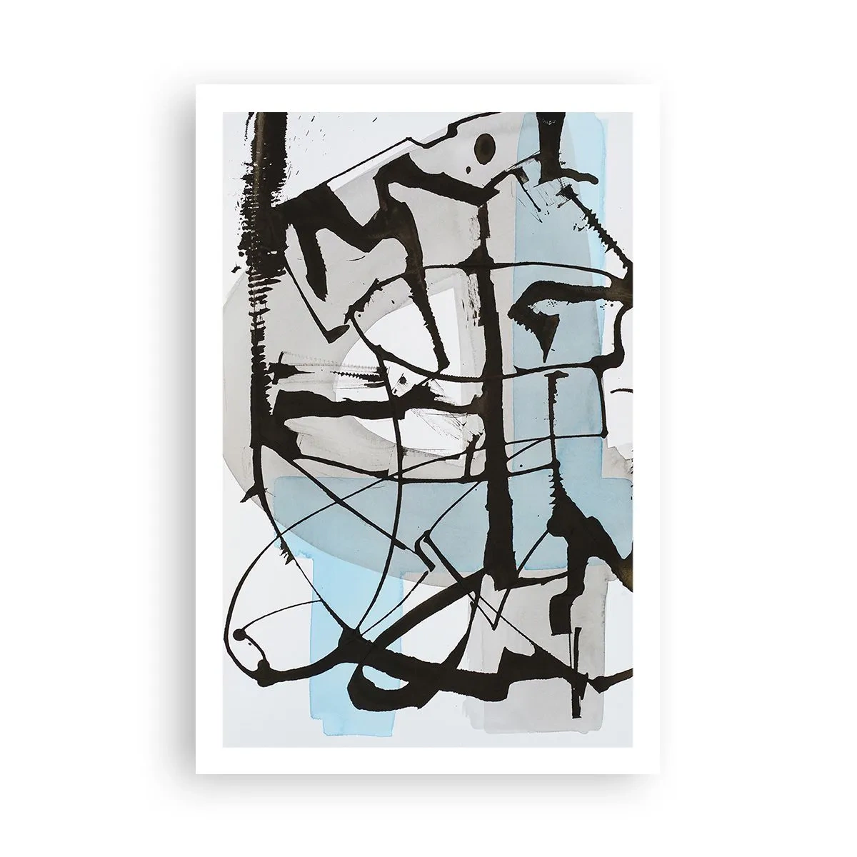 Poster - Cu toate acestea, albastru - 61x91 cm