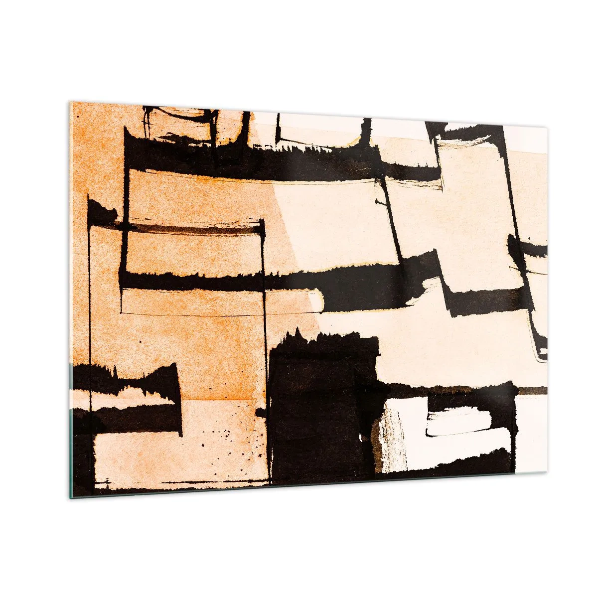 Tablou pe sticlă - Cu toate acestea, ordinea - 100x70 cm