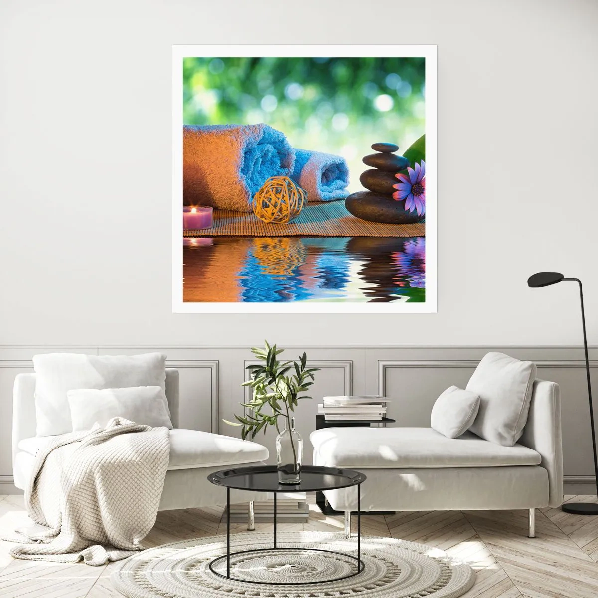 Poster - Timp pentru corp - 40x40 cm