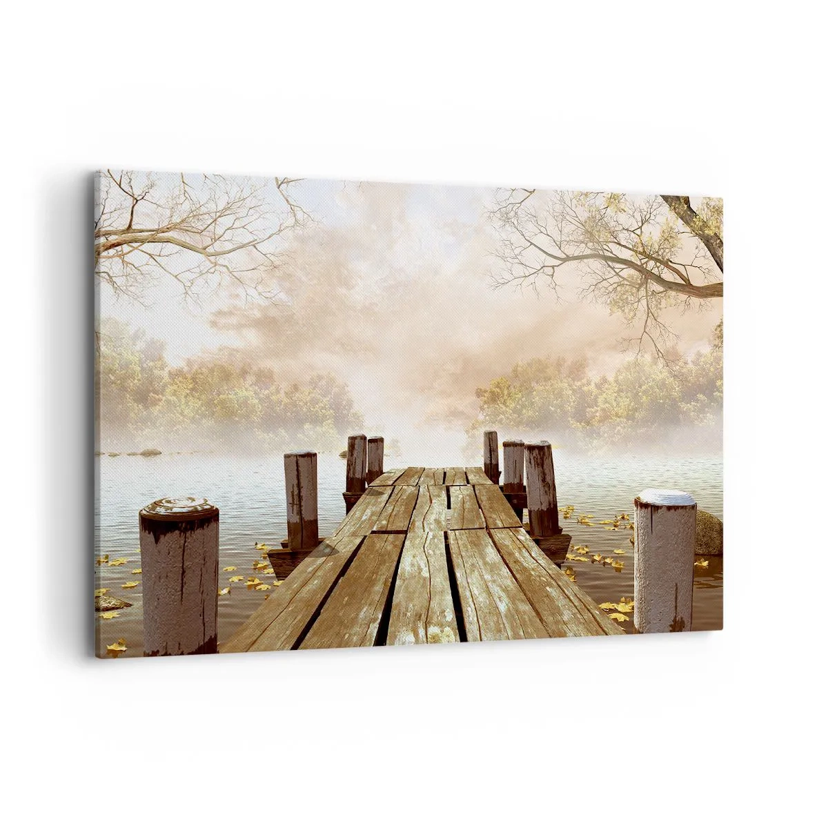 Tablou pe pânză - Tristețea blândă a toamnei - 120x80 cm