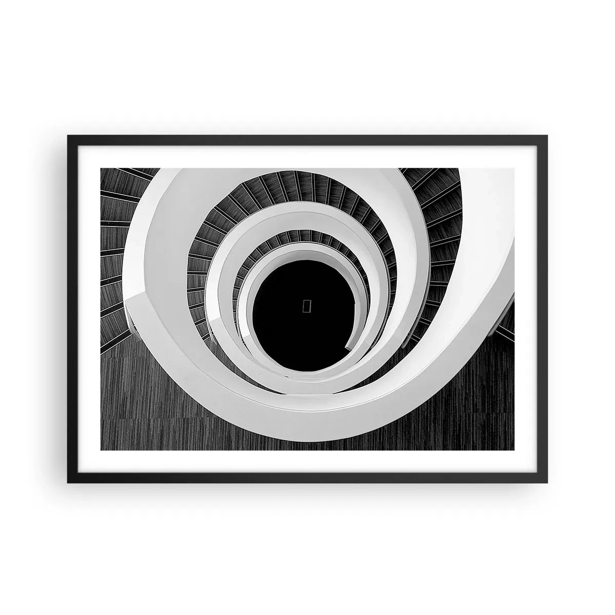Poster în ramă neagră - Până la miez - 70x50 cm