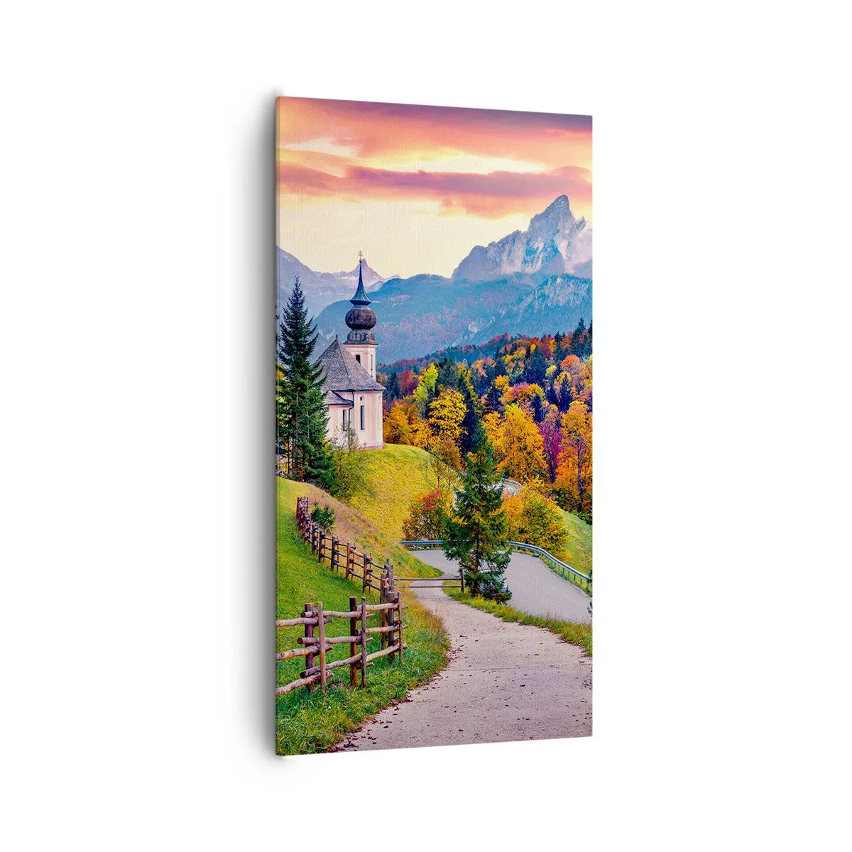 Tablou pe pânză - Un peisaj ca o pictură - 65x120 cm